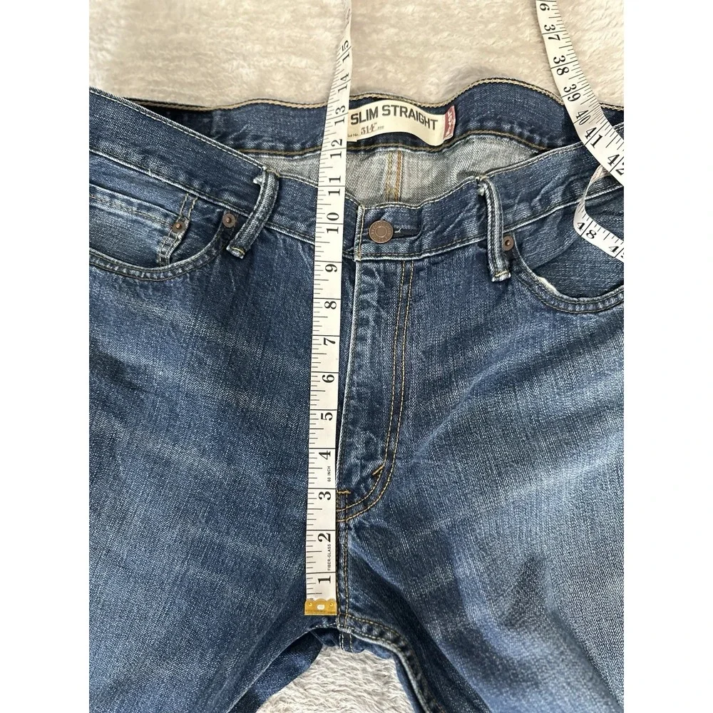 Levi's 514 Mens Slim Straight Size 36x32 Act (‎ 36x34 ) Denim Blue Jeans